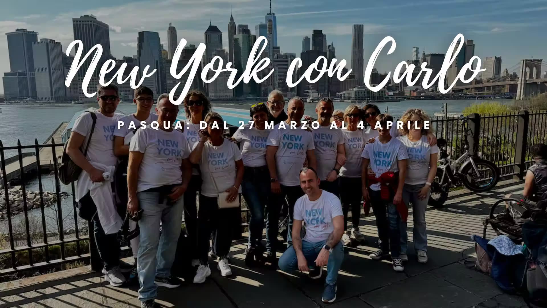Viaggio organizzato New York con Carlo a Pasqua