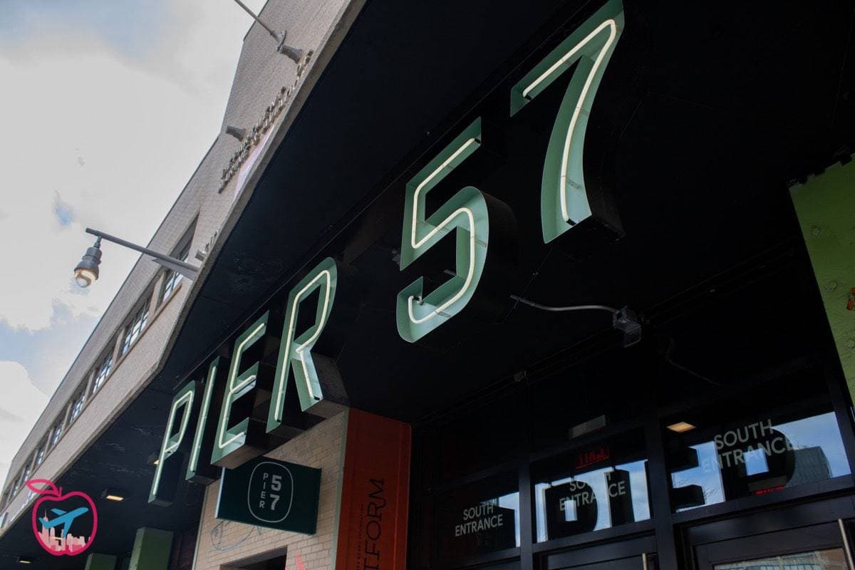 Pier 57: il molo che ospita il Market 57 e il rooftop park