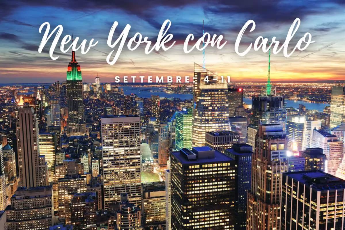 Viaggio organizzato New York con Carlo a Settembre 2026