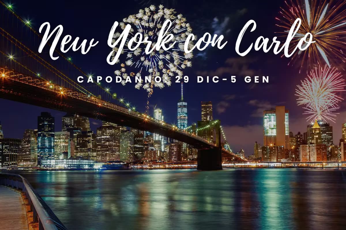 Viaggio organizzato New York a Capodanno
