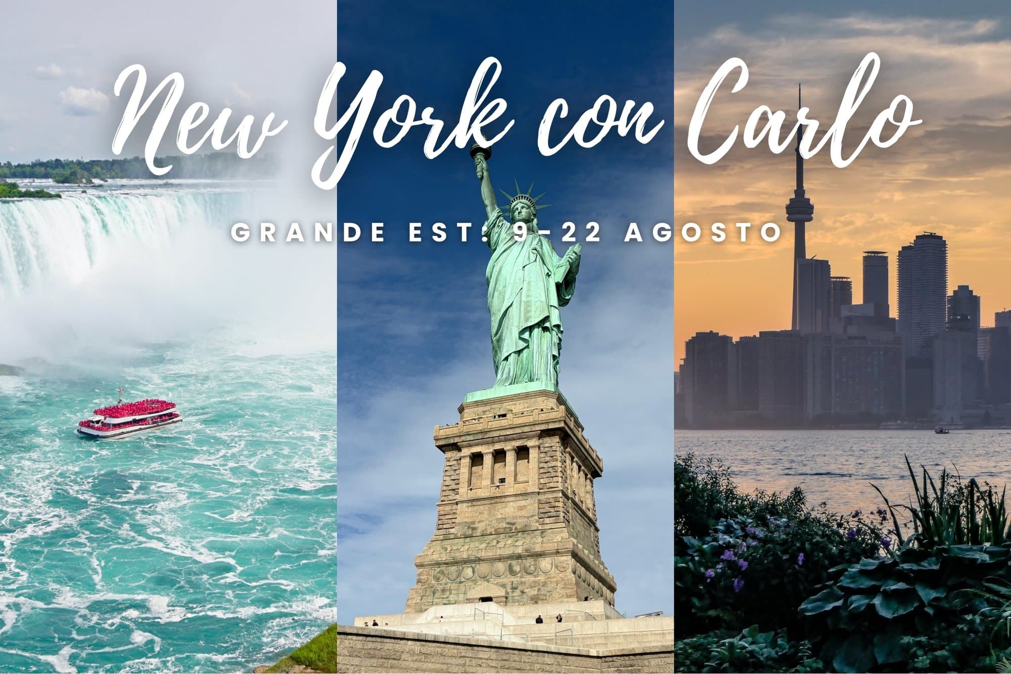Viaggio organizzato New York, Niagara, Toronto, Washington e Philadelphia ad agosto