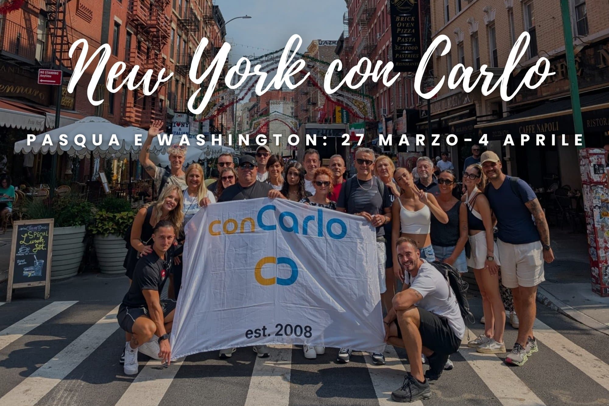 Viaggio organizzato New York con Carlo a Pasqua