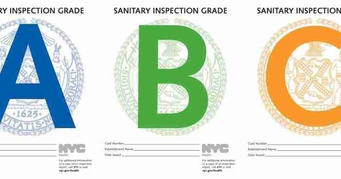 Le pagelle sull’igiene dei ristoranti di New York