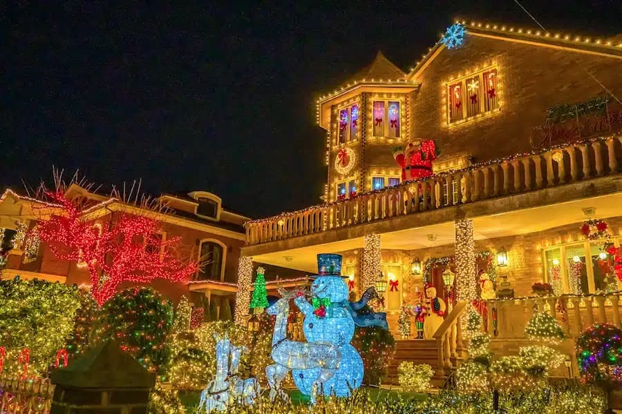 Tour di Dyker Heights e delle case natalizie