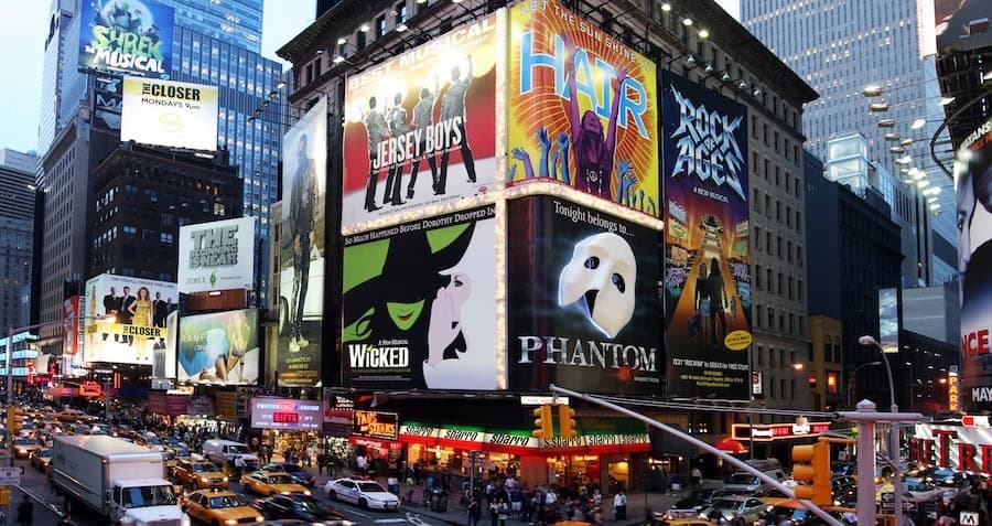 Musical di Broadway: biglietti per gli spettacoli in programma