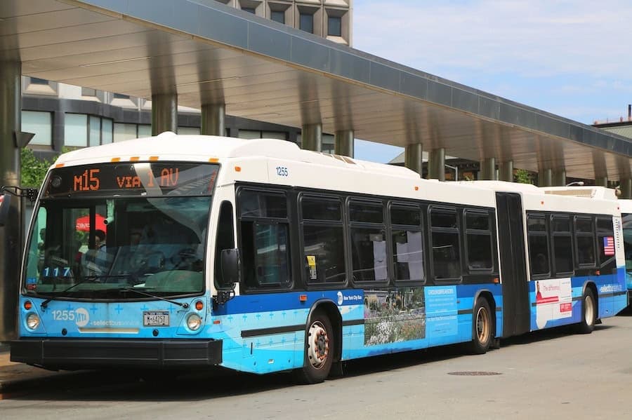 Gli autobus pubblici di New York