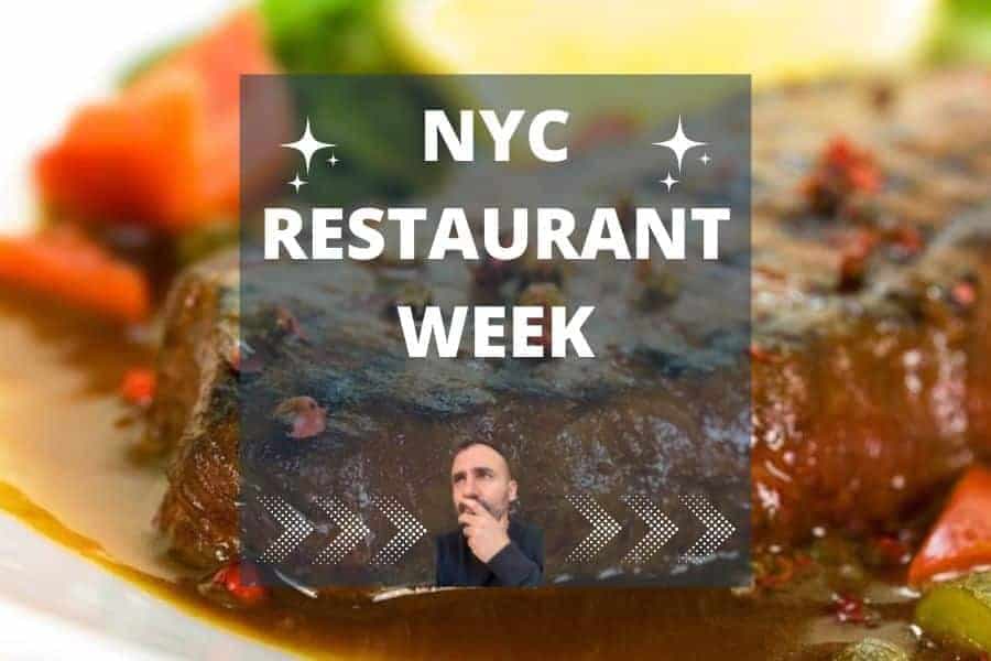 Restaurant Week New York estate 2026