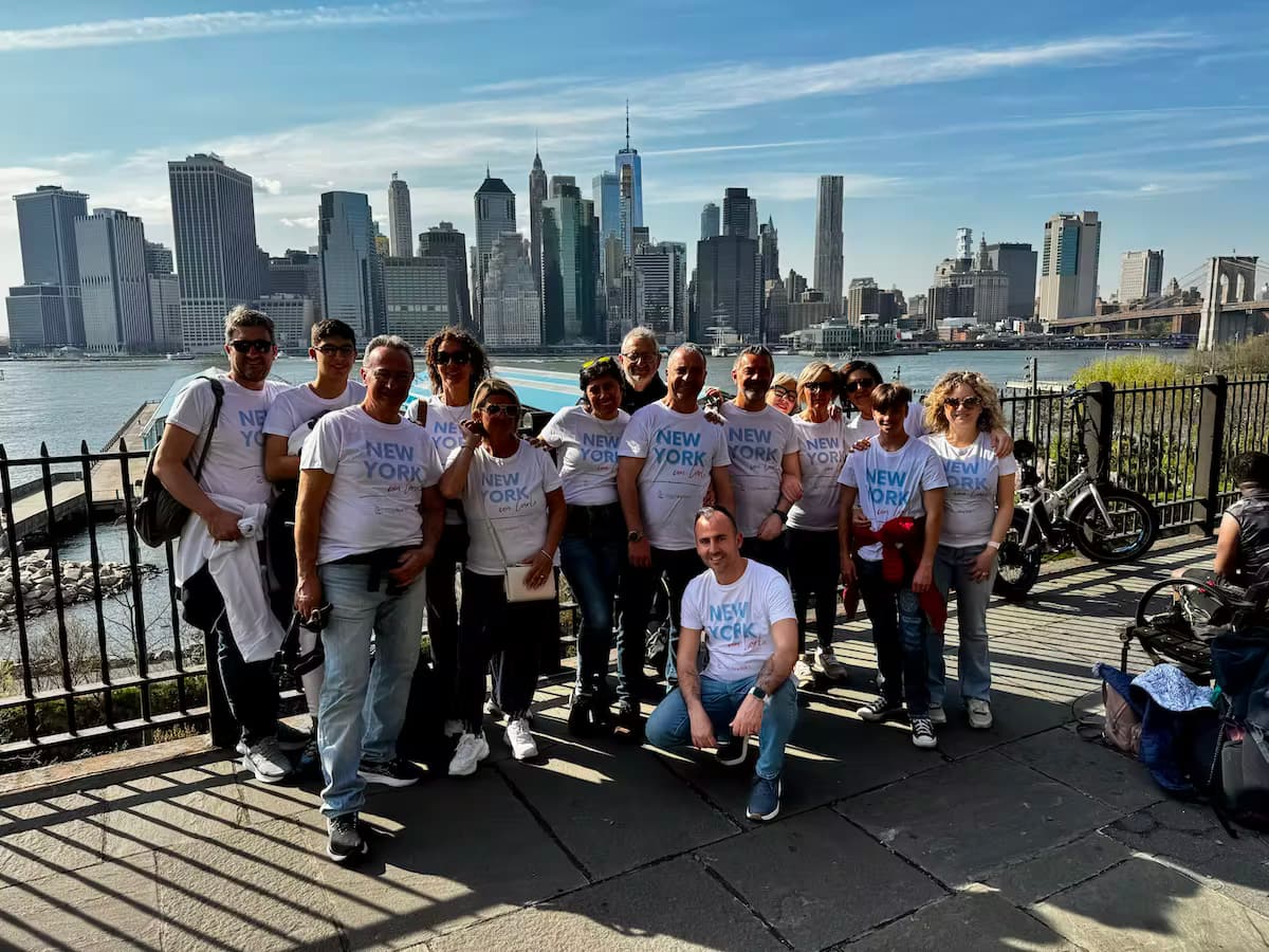 Gruppo viaggio organizzato New York con Carlo