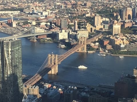 In cima alla Freedom Tower: l'osservatorio dell'One World Trade Center
