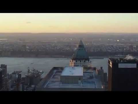 Top of the Rock: la vista al tramonto dall'osservatorio