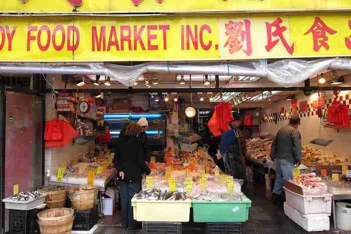 Mercato del pesce, Chinatown