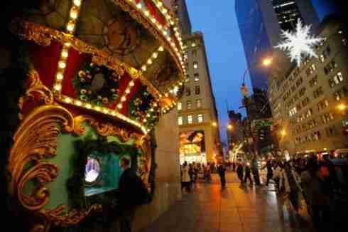 Vetrine di Natale a New York