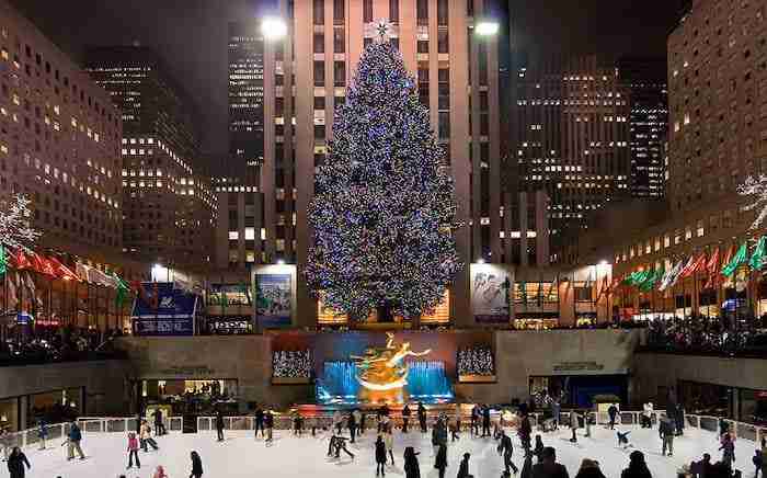 L'albero di Natale a New York