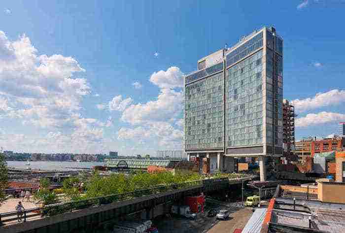 Lo Standard Hotel sulla High Line