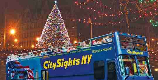 Tour delle luci natalizie di New York