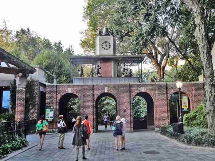 Ingresso dello zoo di Central Park