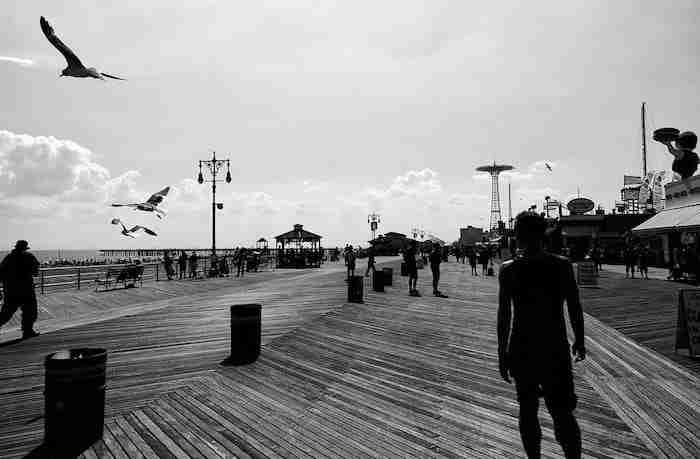 Boardwalk di Coney Island