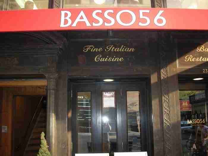 Il ristorante Basso 56