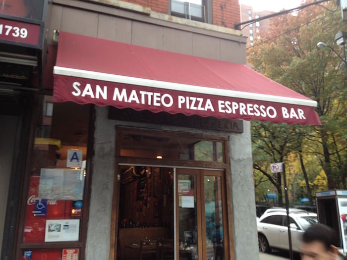 San Matteo pizza espresso bar