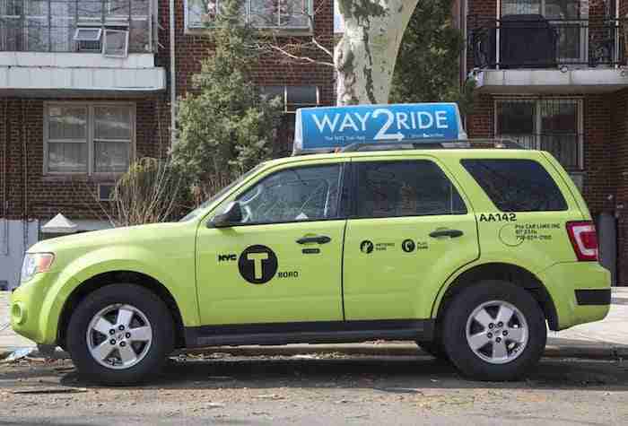 Green Boro Taxi New York