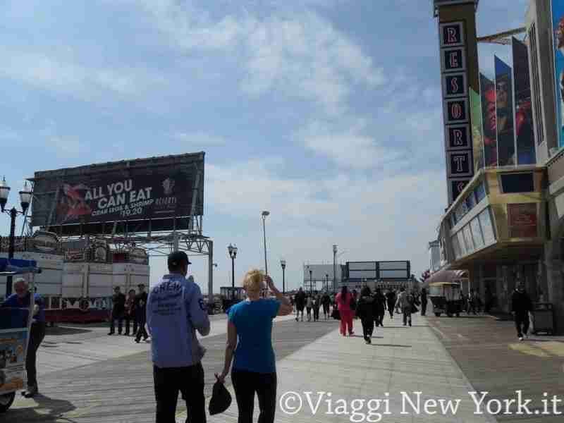 Il Boardwalk di Atlantic City