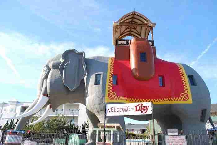 L'elefante Lucy ad Atlantic City