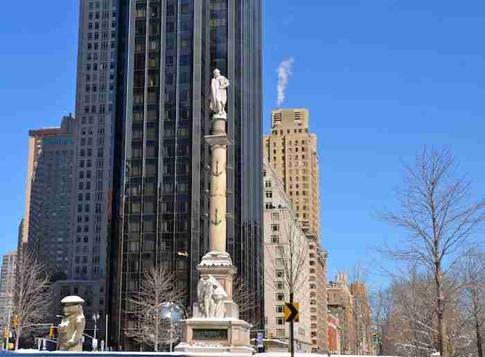 Statua di Colombo in Columbus Circle