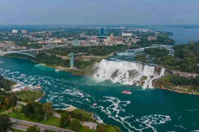 Vista dalla Skylon Tower