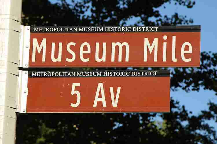 Museum Mile, 5th avenue