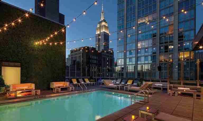 I migliori hotel a New York con piscina