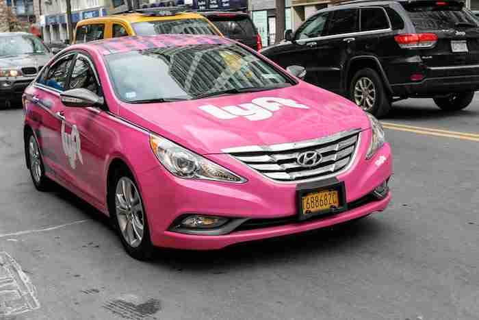 Lyft e taxi, New York