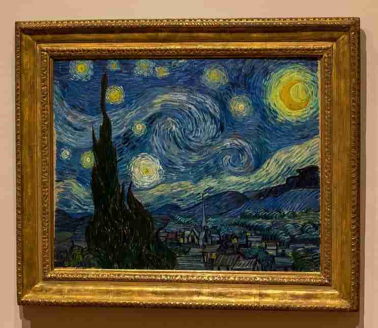 La notte stellata di Van Gogh, al Moma