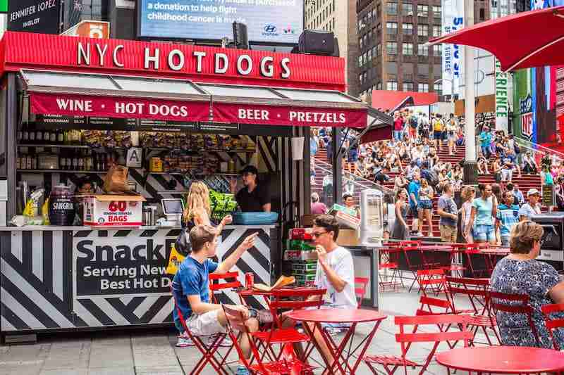 dove mangiare a times square