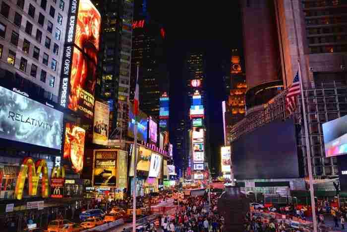 Times Square di notte