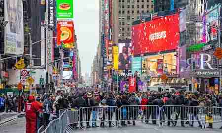 10 consigli utili per la serata di Capodanno a Times Square