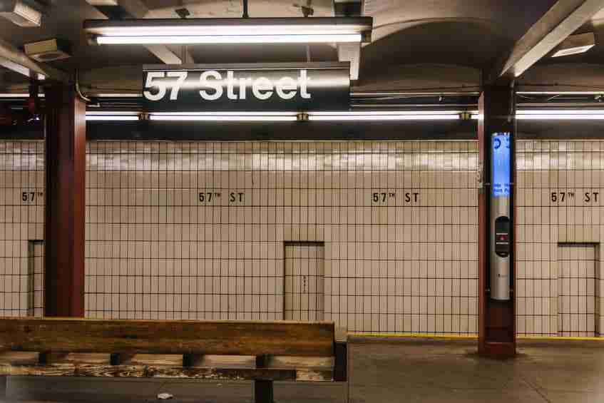 Stazione della metro 57 Street