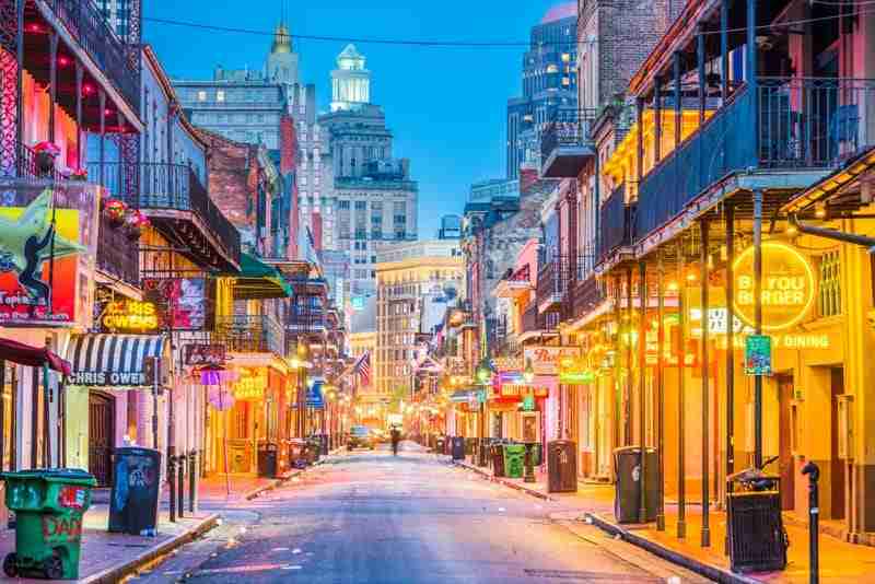 Bourbon Street, New Orleans