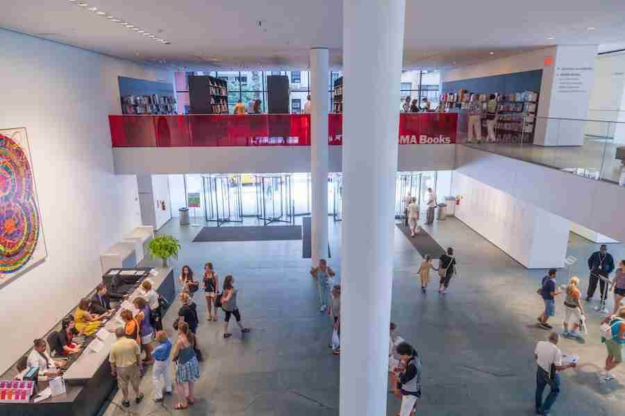 L'interno del MoMA a New York