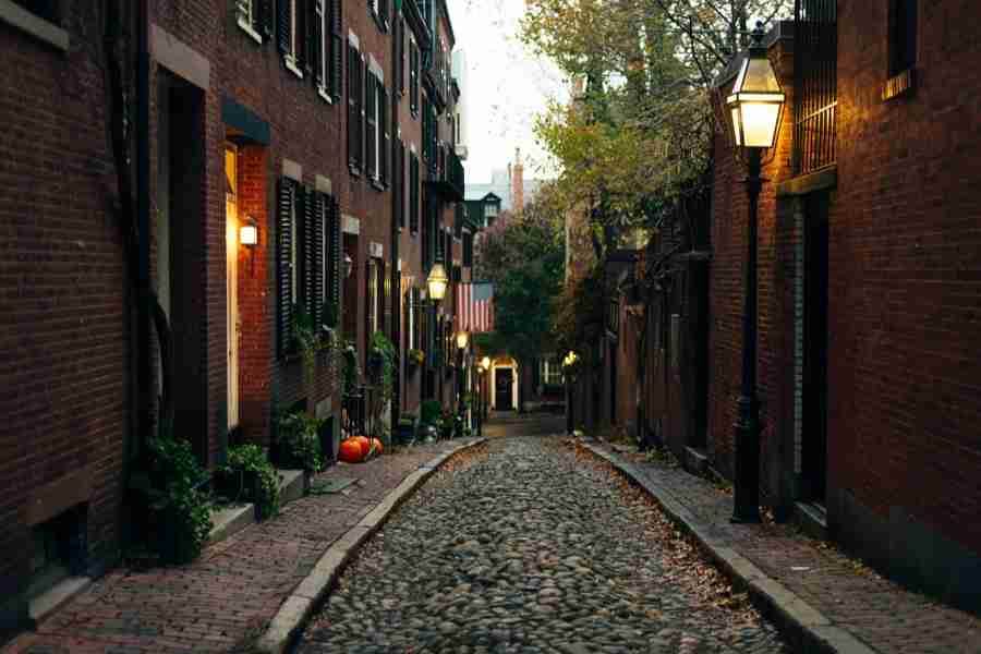 Acorn Street a Boston