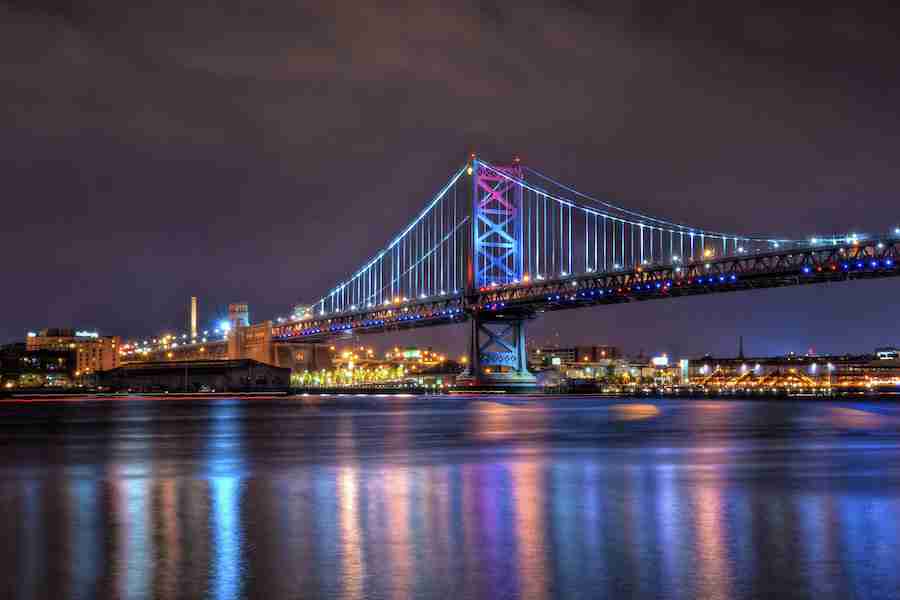 Benjamin Franklin Bridge, Philadelphia