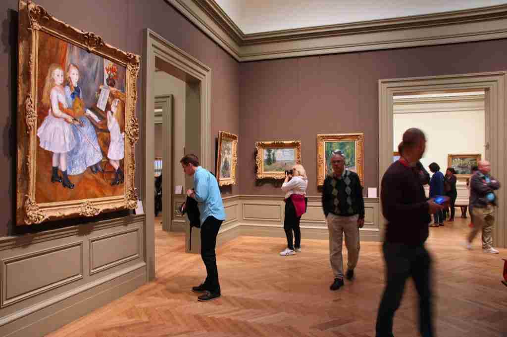 Dipinti all'interno del Metropolitan Museum of Art, New York