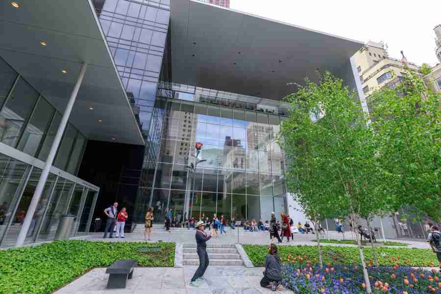 Il giardino principale del MoMA, New York