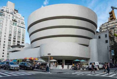 La bellissima struttura del Guggenheim di New York