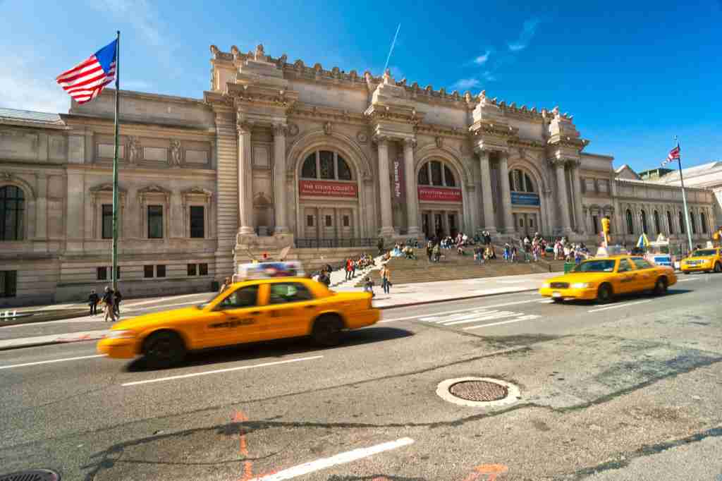L'esterno del Metropolitan Museum, New York