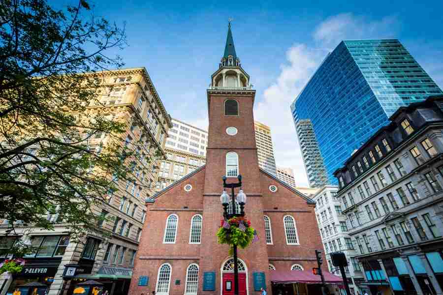 The Old South Meeting House, Boston, Massachusetts