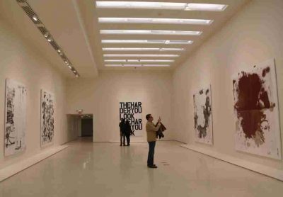 Opere all'interno del Guggenheim Museum di New York