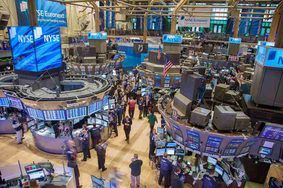 Interno del New York Stock Exchange