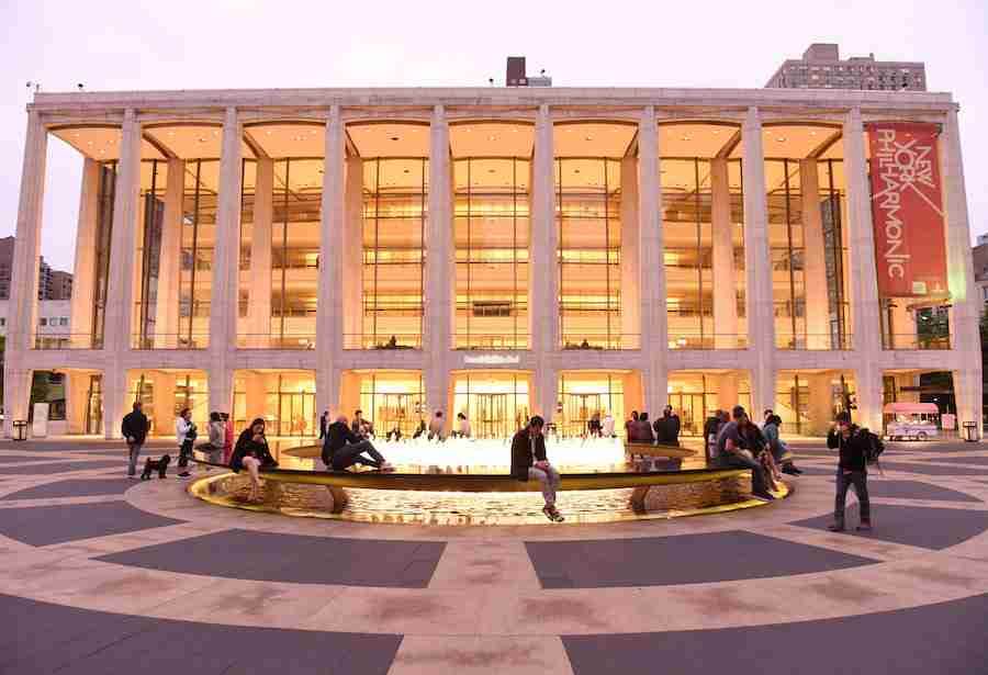 La David Geffen Hall (New York Philharmonic) al Lincoln Center