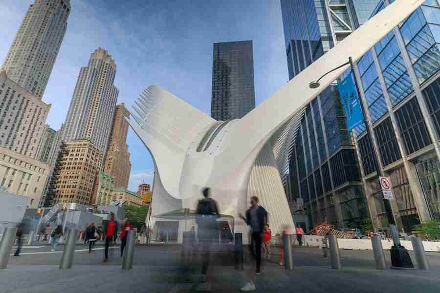 La stazione Oculus di Calatrava. New York