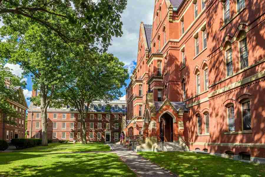 The Harvard University a Cambridge, vicino a Boston